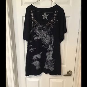 Plus Size MXM Longer T-Shirt